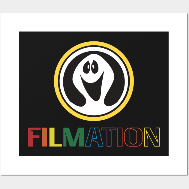 Filmation COLOR Ghost Logo Wall Art by MikesDeadFormats